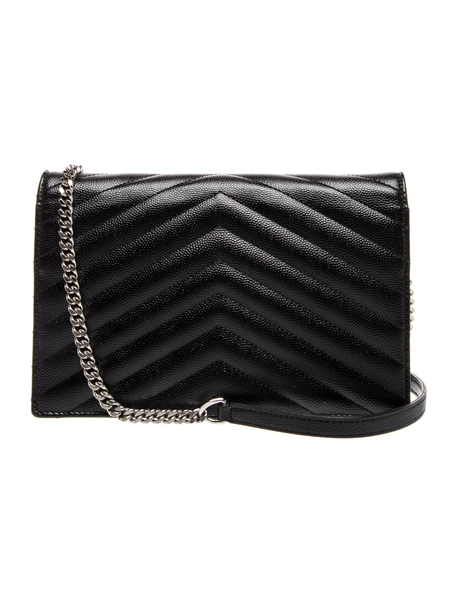 Saint Laurent Leather Envelope Small